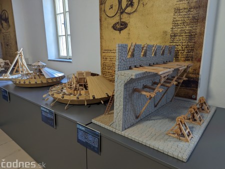 Foto: Výstava Legendárne stroje Leonarda da Vinciho bola dnes otvorená 39
