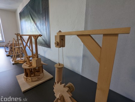 Foto: Výstava Legendárne stroje Leonarda da Vinciho bola dnes otvorená 41