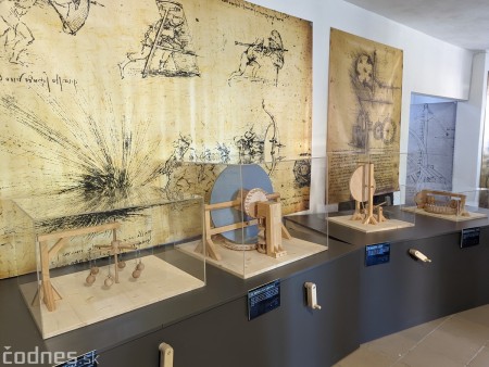 Foto: Výstava Legendárne stroje Leonarda da Vinciho bola dnes otvorená 44