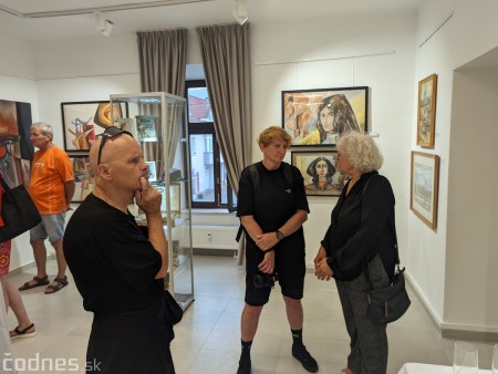 Foto a video: Dve jedinečné výstavy v priestoroch Galérie Imricha Vysočana v Meštianskom dome v Prievidzi 11