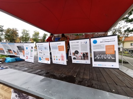 Foto a video: Enviro aktivity zaplnili námestie v Prievidzi v rámci Európskeho týždňa mobility 0
