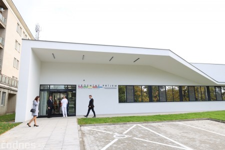 Foto a video: Bojnická nemocnica dnes otvorila nový urgentný príjem za 5,2 milióna eur 7