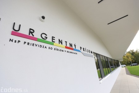 Foto a video: Bojnická nemocnica dnes otvorila nový urgentný príjem za 5,2 milióna eur 35