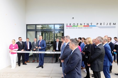 Foto a video: Bojnická nemocnica dnes otvorila nový urgentný príjem za 5,2 milióna eur 46