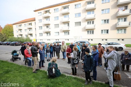 Foto: Komentovaná prechádzka sídliskom Píly v rámci projektu Čo sa píli na sídlisku Píly: Staré sídlisko 19