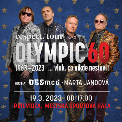 Koncert Respect tour Olympic 60 - Prievidza 2023