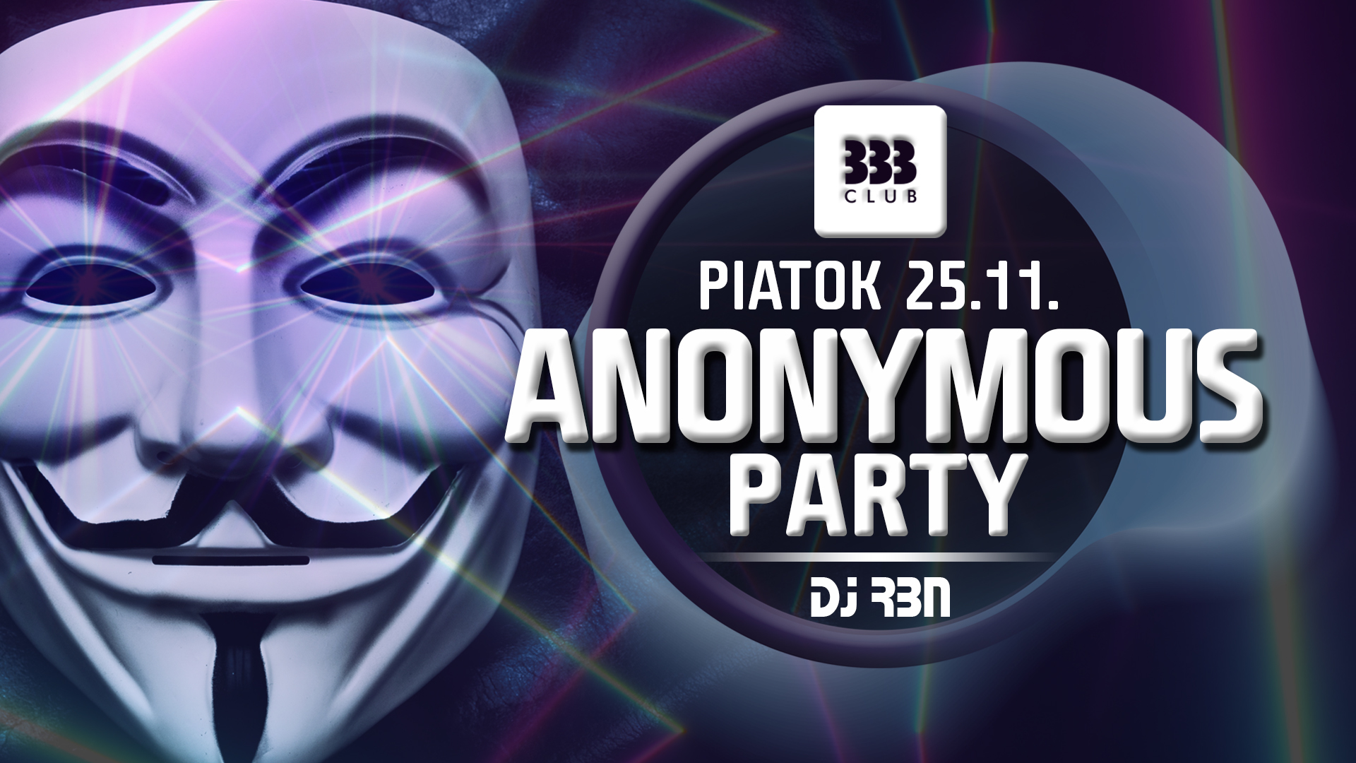 ★ ANONYMOUS Party ★ 25.11.