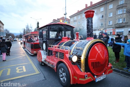 Foto: Mikulášsky sprievod a rozsvietenie vianočného stromčeka Prievidza 2022 13