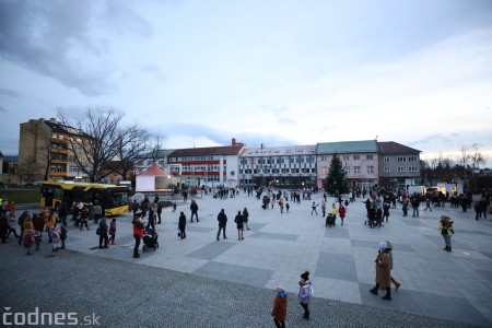 Foto: Mikulášsky sprievod a rozsvietenie vianočného stromčeka Prievidza 2022 23