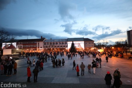 Foto: Mikulášsky sprievod a rozsvietenie vianočného stromčeka Prievidza 2022 24