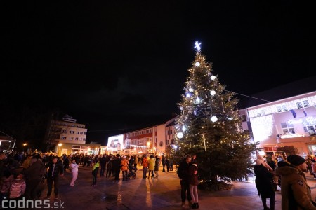 Foto: Mikulášsky sprievod a rozsvietenie vianočného stromčeka Prievidza 2022 63