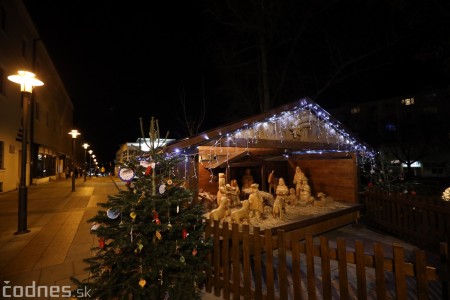 Foto: Mikulášsky sprievod a rozsvietenie vianočného stromčeka Prievidza 2022 74