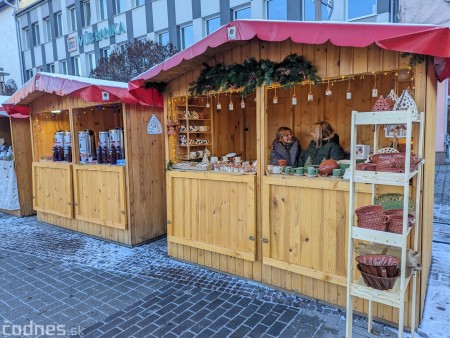 Foto: Vianočné trhy v Prievidzi 2022 od dnes otvorené 16