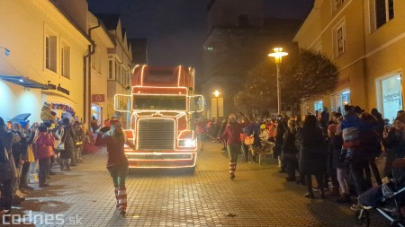 Foto a video: Vianočný Coca-Cola kamión - Prievidza 2022 0