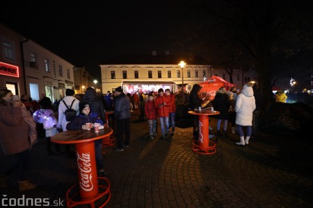 Foto a video: Vianočný Coca-Cola kamión - Prievidza 2022 38
