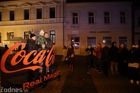 Foto a video: Vianočný Coca-Cola kamión - Prievidza 2022 41
