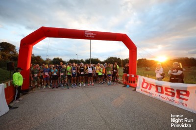 Brose Night Run Prievidza 2023 & Majstrovstvá SR v behu na 10 km