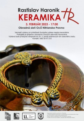 Otvorenie Zimných slávností Hornonitria - výstava Keramika