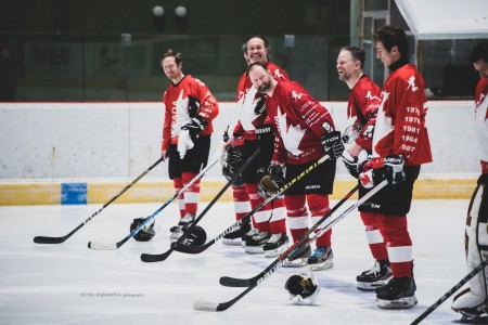 Foto a video: Hokejový sviatok v Prievidzi - HC Prievidza (Andrej Sekera) vs Calgary screw&bolt 9
