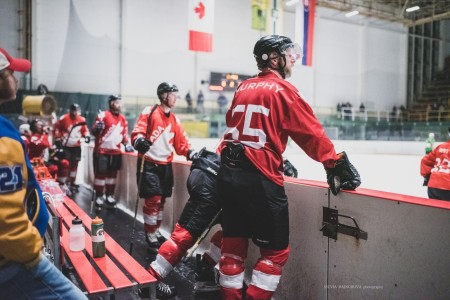 Foto a video: Hokejový sviatok v Prievidzi - HC Prievidza (Andrej Sekera) vs Calgary screw&bolt 48