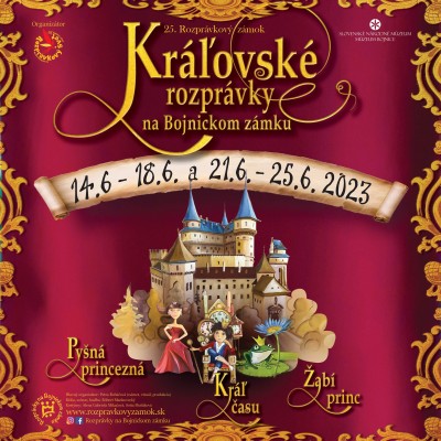 Rozprávkový zámok 2023 - Kráľovské rozprávky - Bojnický zámok
