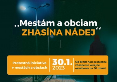 Aj mesto Prievidza sa dnes zapojí do celoslovenskej protestnej akcie
