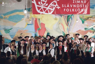 Foto: 30. ročník Zimných slávností folklóru Hornonitria