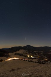 Najjasnejšie planéty Venuša a Jupiter sa v týchto dňoch skoro dotýkajú 2