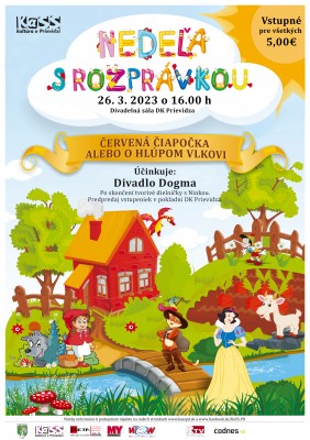 Nedeľa s rozprávkou - Červená čiapočka alebo O hlúpom vlkovi