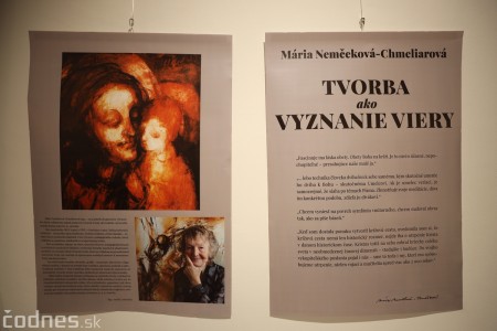 Foto: Výstava v Prievidzi predstavuje sakrálnu tvorbu Márie Nemčekovej-Chmeliarovej 40