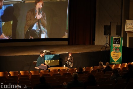 Foto a video: Filmový festival Jeden svet Prievidza 2023 - 1.deň - Eva Mosnáková, Andrej Bán 2