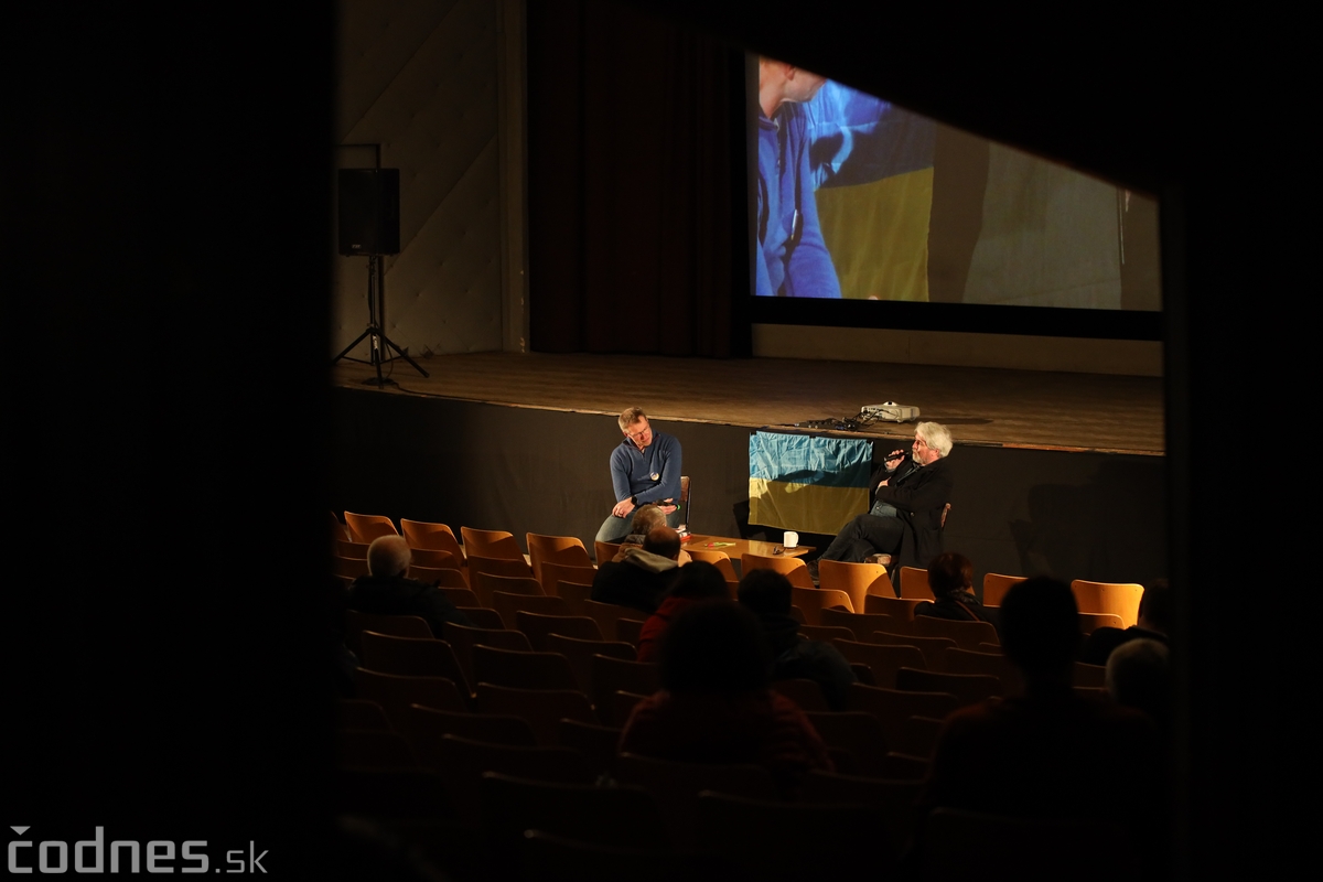 Foto a video: Filmový festival Jeden svet Prievidza 2023 - 1.deň - Eva Mosnáková, Andrej Bán