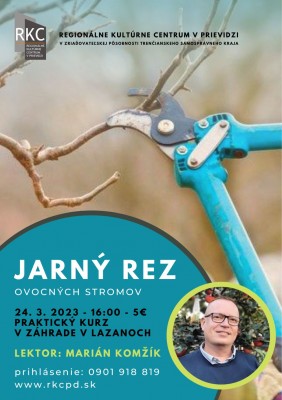 Praktická ukážka rezu ovoc. drevín v Lazanoch / OBSADENÉ