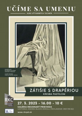 Učíme sa umeniu 2023: Zátišie s drapériou