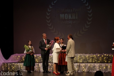 Foto: Tváre mesta 2022 Prievidza, spojený s odovzdávaním mestských ocenení Prievidzský anjel, Cena primátora mesta, Cena mesta - zoznam ocenených. 21
