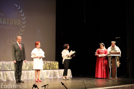 Foto: Tváre mesta 2022 Prievidza, spojený s odovzdávaním mestských ocenení Prievidzský anjel, Cena primátora mesta, Cena mesta - zoznam ocenených. 32