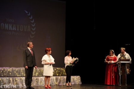 Foto: Tváre mesta 2022 Prievidza, spojený s odovzdávaním mestských ocenení Prievidzský anjel, Cena primátora mesta, Cena mesta - zoznam ocenených. 35