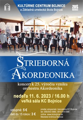 STRIEBORNÁ AKORDEONIKA