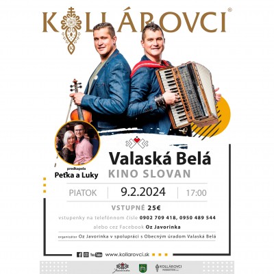 Koncert Kollárovci - Valaská Belá