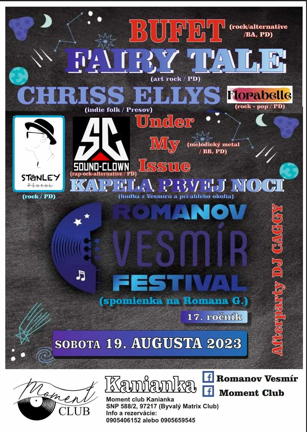 Festival ROMANOV VESMÍR 2023