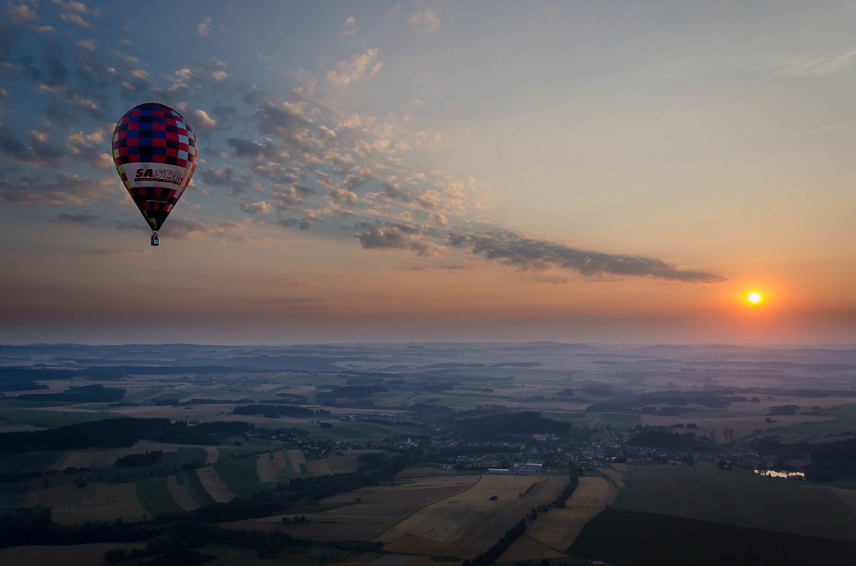Prázdninové dobrodružstvo na Slovensku: let balónom