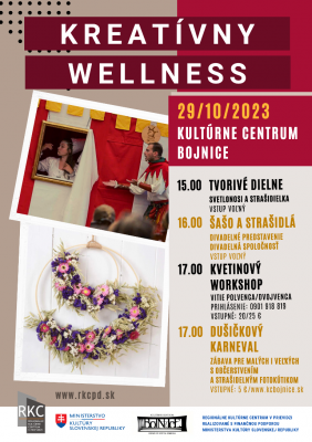 Kreatívny wellness v Bojniciach