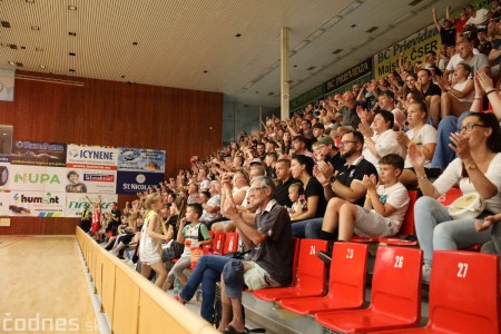 Foto: Dnes počas prípravného zápasu BC Prievidza slávnostne otvorili športovú halu v Prievidzi po rekonštrukcii palubovky 29
