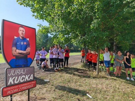 Foto: Dnes slávnostne otvorili zrevitalizovaný športový areál pri CVČ Prievidza. Prispel naň Juraj Kucka 7
