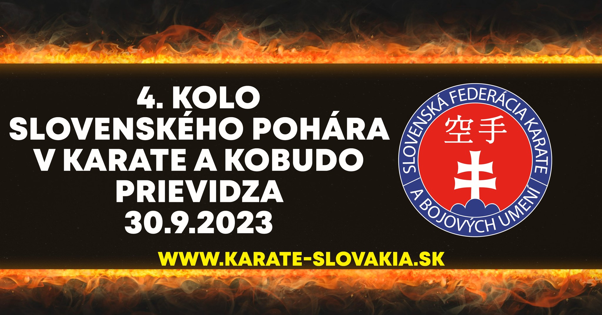 PRIEVIDZA CUP 2023 - 4. kolo Slovenského pohára v karate a kobudo