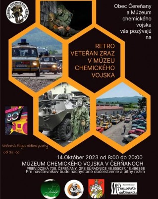 Retro veterán zraz v priestoroch Múzea chemického vojska