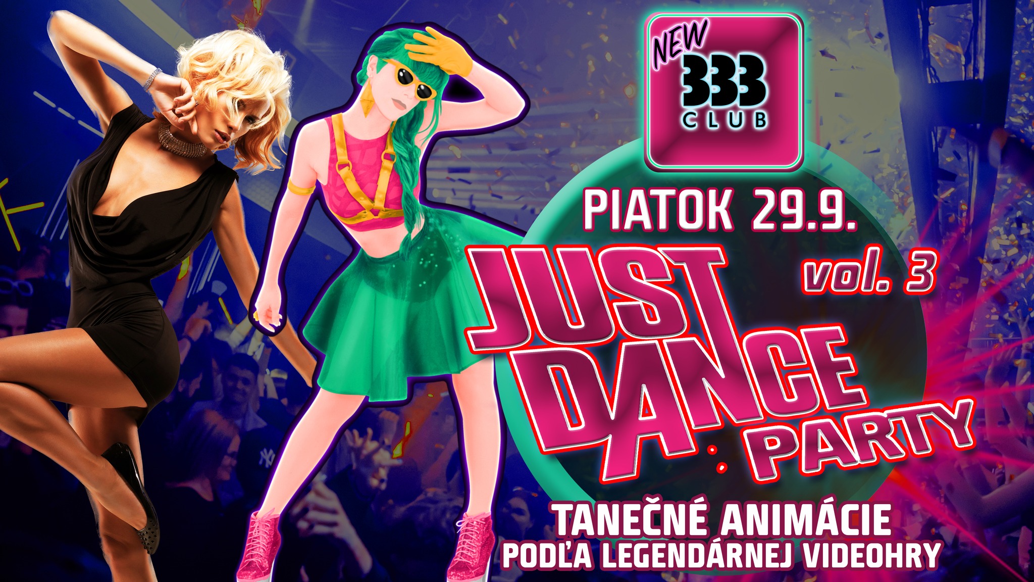 💃 JUST DANCE PARTY vol 3 💃 29.9.