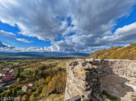 Foto: Hrad Sivý kameň - jeseň 2023 26