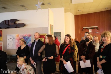 Charitatívna aukcia obrazov - Vianočná iskra - Bojnice 2023 14