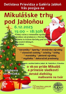 Mikulášske trhy pod Jabloňou 2023